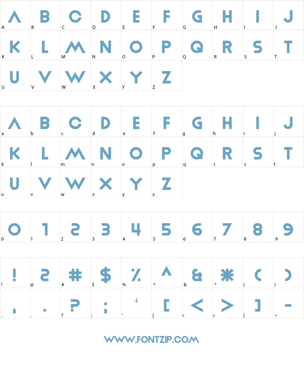 Miracle Day Font Character